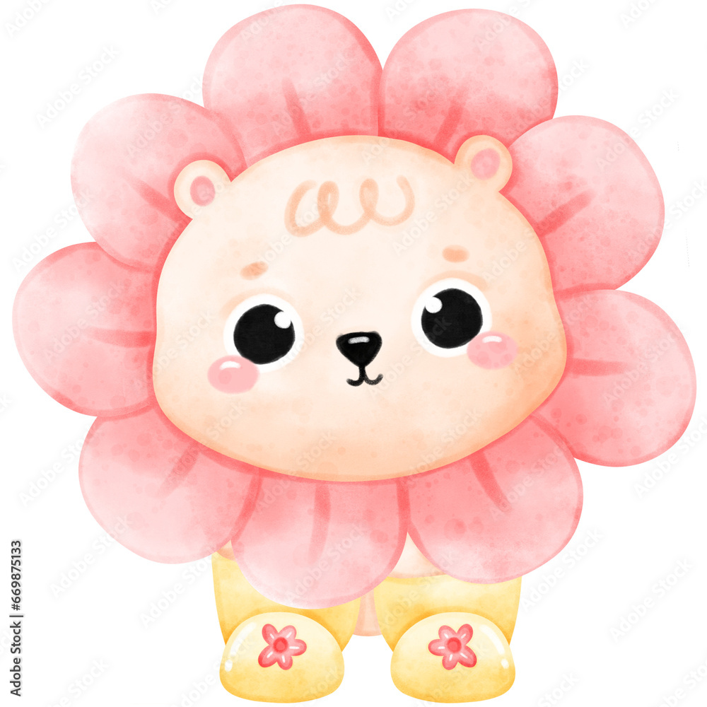 Bear, Lion, Cute Bear, Flower, Funny Bear Bear, Lion, Cute Bear, Flower, Funny Bear