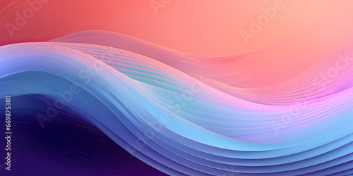 Graphic design multi coloured background backdrop illustration wide vibrant colors, generated ai