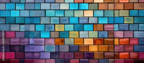 Different colored tiles