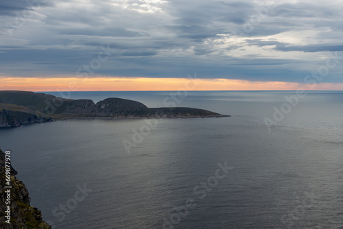 northernmost point of europe at sunset © Rafa