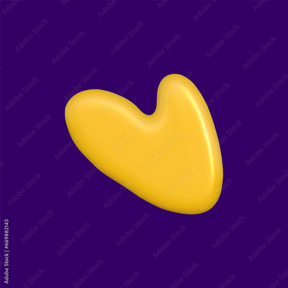 3d abstract y2k element. Plastic colorful playful doodle shape. 3d vector render. 3d abstract y2k element. Plastic colorful playful doodle shape. 3d vector render.