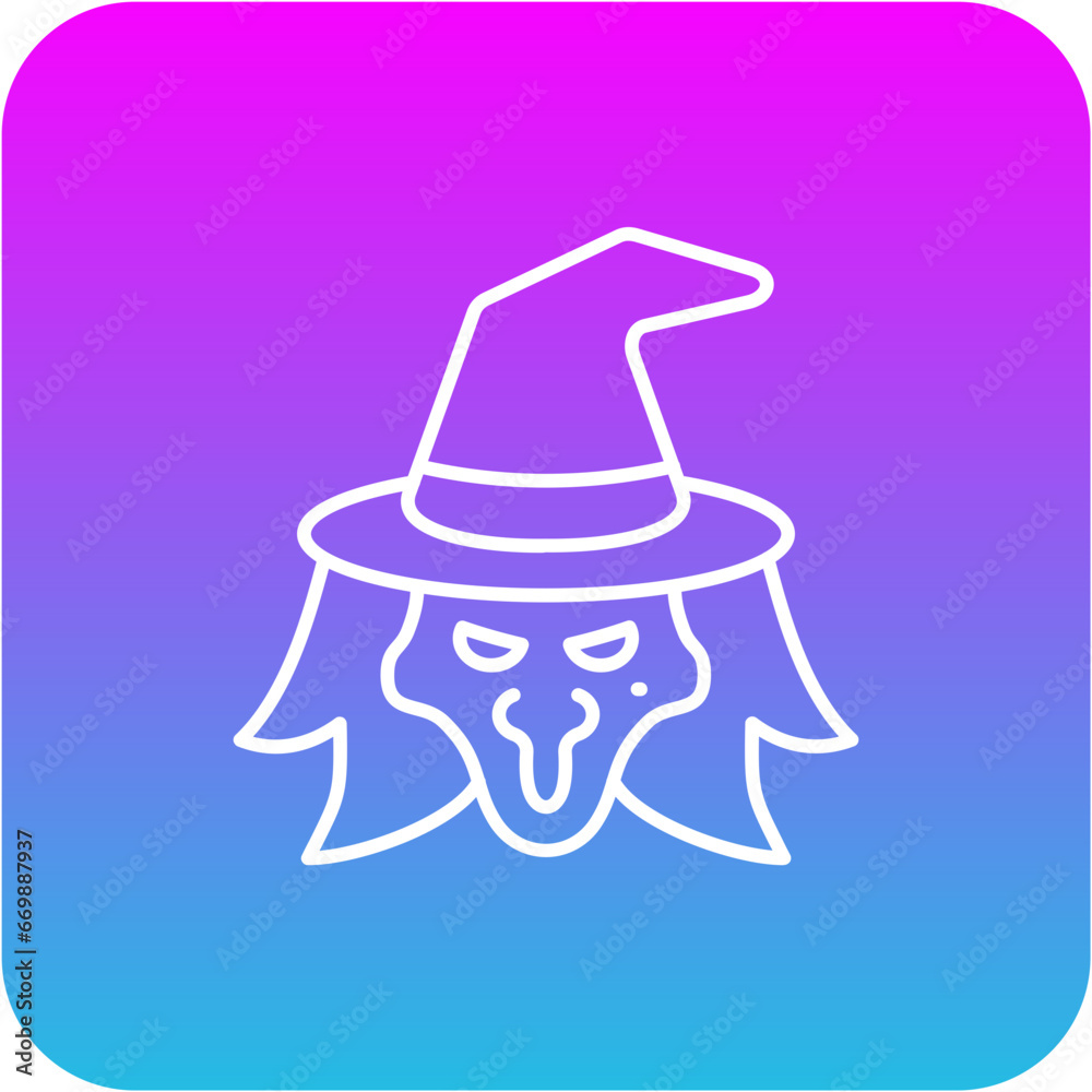 Witch Hat Icon Witch Hat Icon