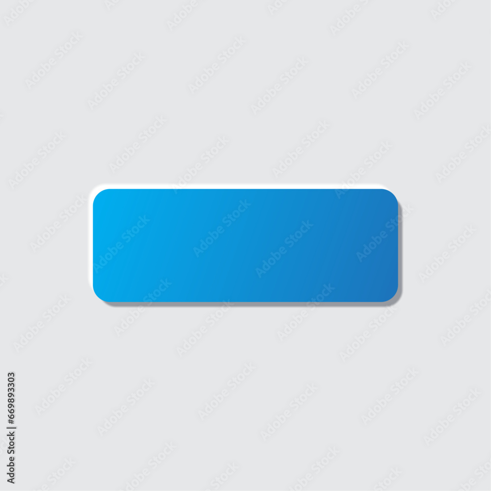 Blue morphism vector button