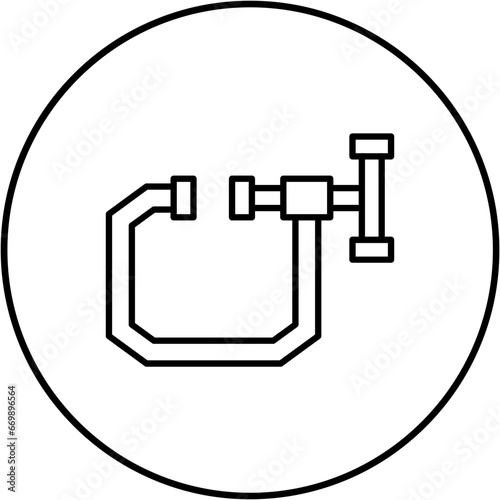 C Clamp Icon