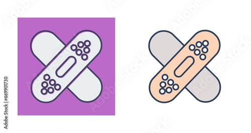 Bandaige Vector Icon