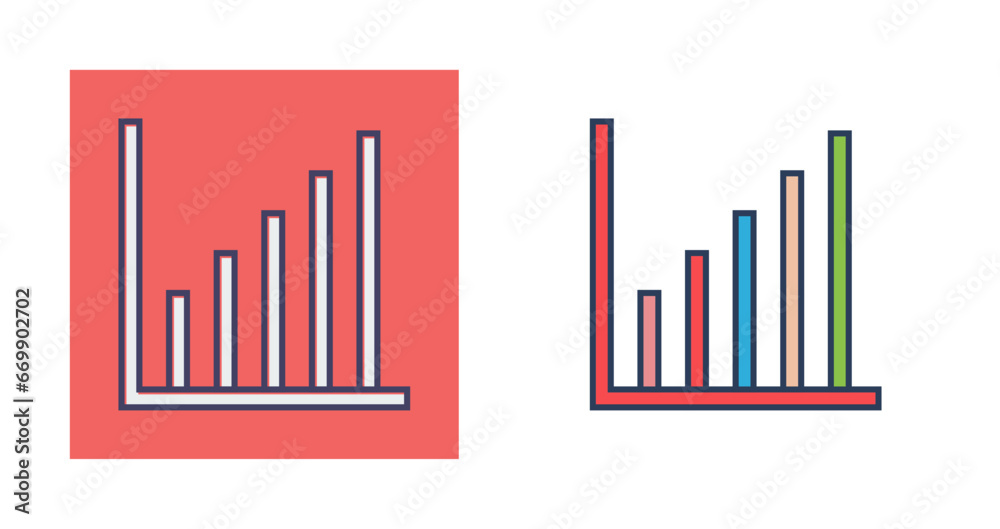 Bar Chart Vector Icon