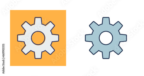 Setting Gear Vector Icon
