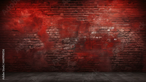 Abstract Wall Background. Scary and Haunted Red Wall