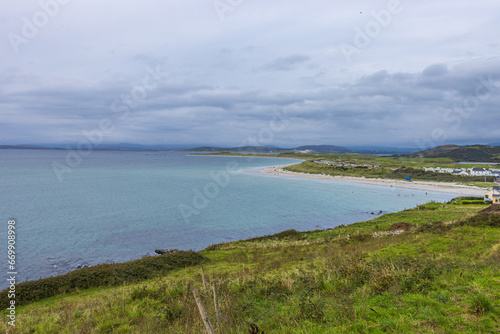 Portnoo, Ireland - September 2 2023 "Wild Atlantic Way - Portnoo Beach and view point"