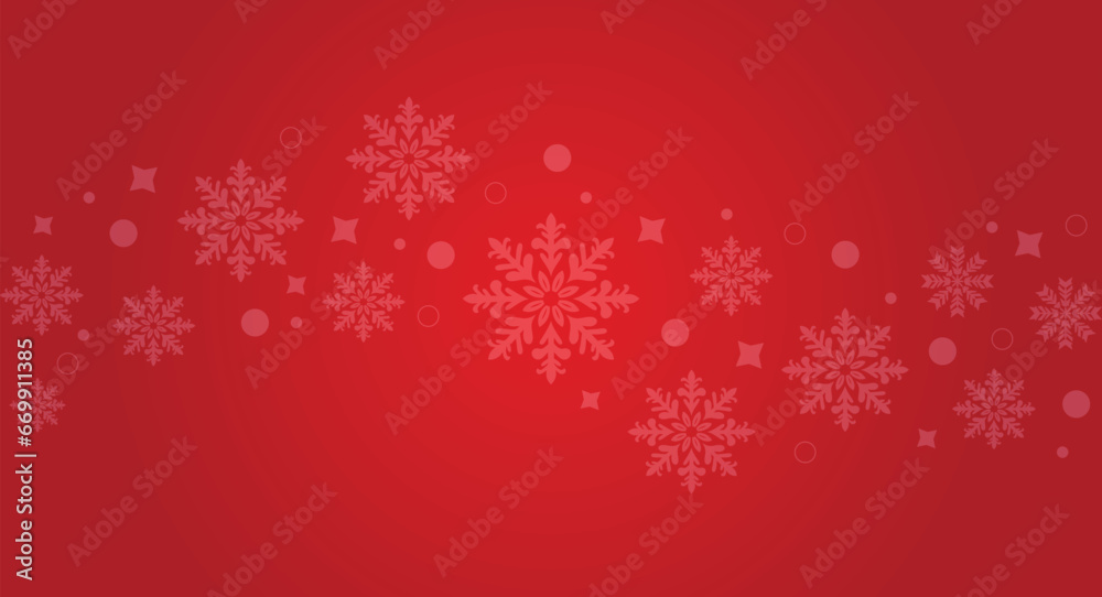 Red Christmas background with snowflakes. white snowflake background pattern Red Christmas background with snowflakes. white snowflake background pattern