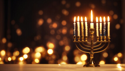 Hanukkah concept