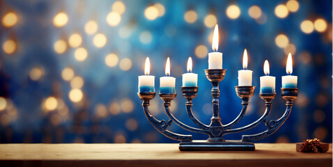 Hanukkah concept