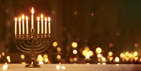 Hanukkah concept