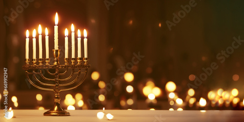 Hanukkah concept