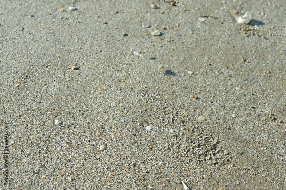 Closeup sea sand beach. Panoramic beach landscape. Inspire tropical beach seascape horizon. Closeup sea sand beach. Panoramic beach landscape. Inspire tropical beach seascape horizon.