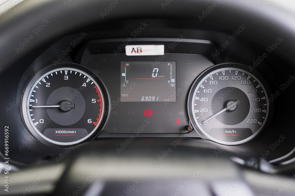 car instrument panel, car speed motor of night, car dashboard modern automobile controlilluminated panel speed display. car instrument panel, car speed motor of night, car dashboard modern automobile controlilluminated panel speed display.