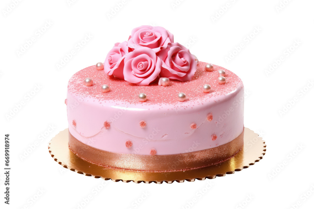 Beautiful cake isolated on transparent background. Beautiful cake isolated on transparent background.