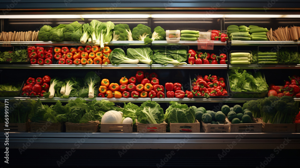 Shop for a variety of fresh vegetables