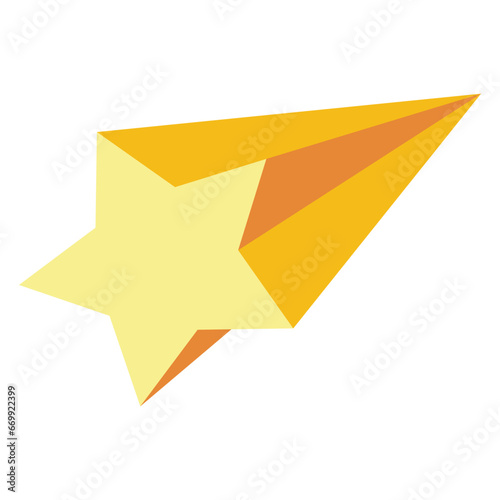 falling star illustration