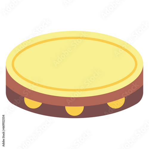 tambourine illustration