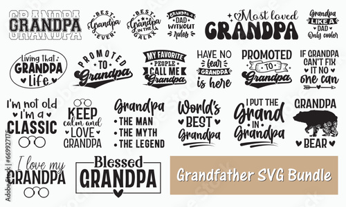 Grandfather SVG Bundle