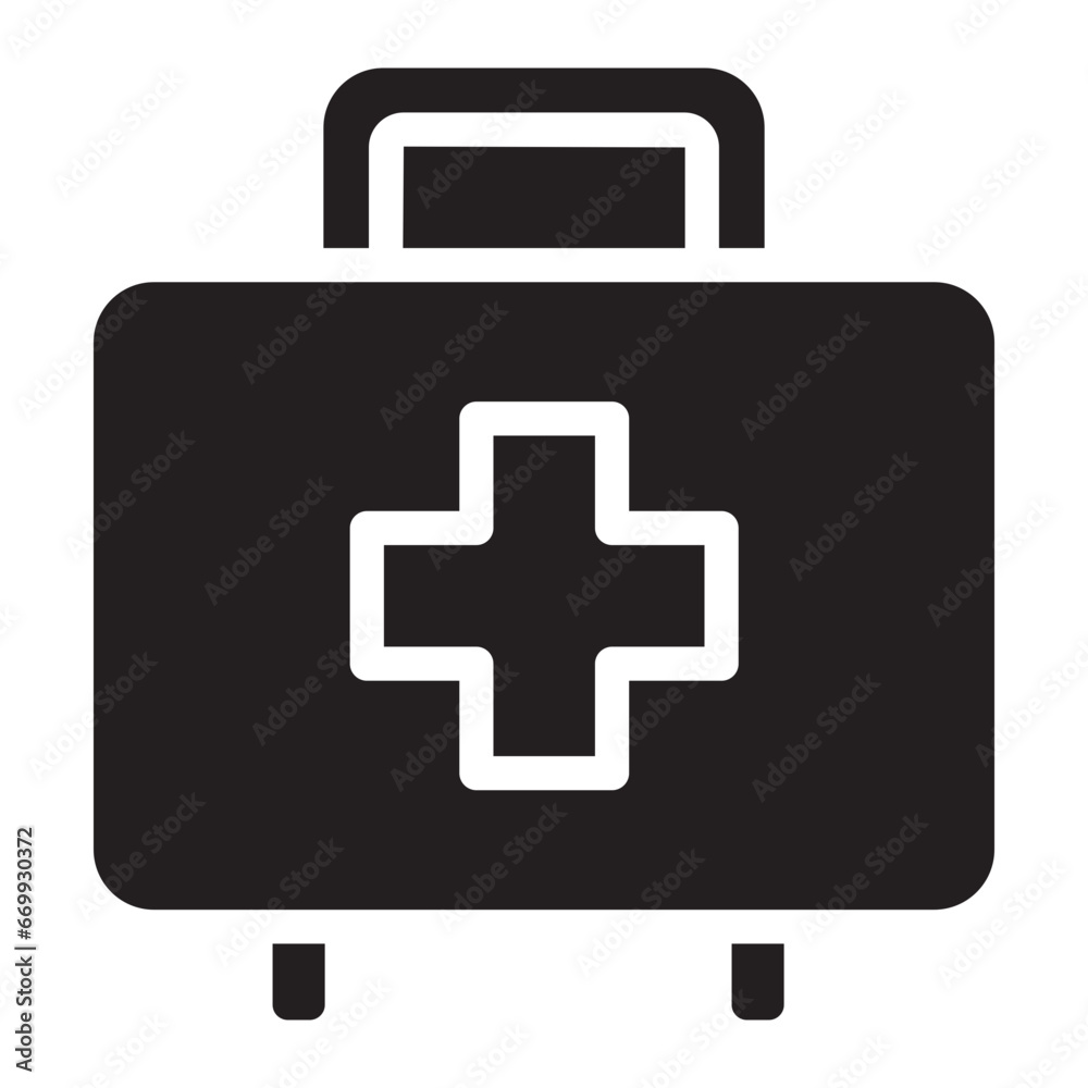 first aid kit glyph first aid kit glyph