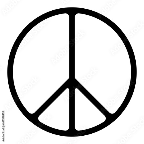 peace sign icon