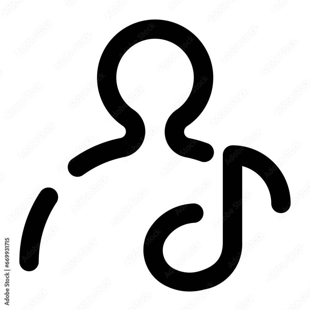 Naklejka premium artist