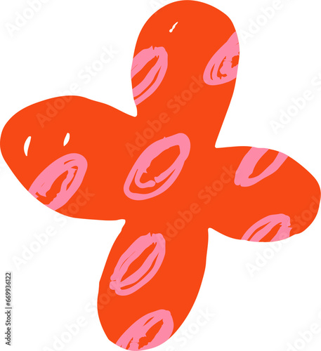 Abstract Flower Doodle