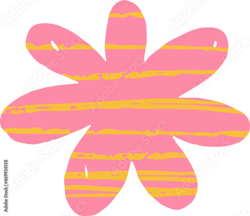 Abstract Flower Doodle