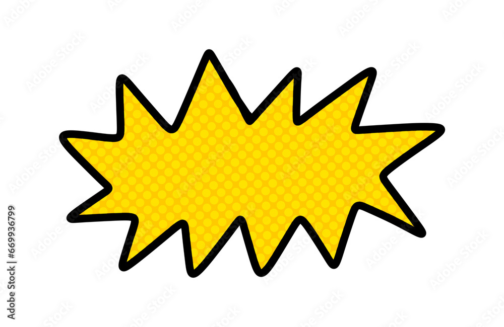 yellow retro comic speech text yellow retro comic speech text
