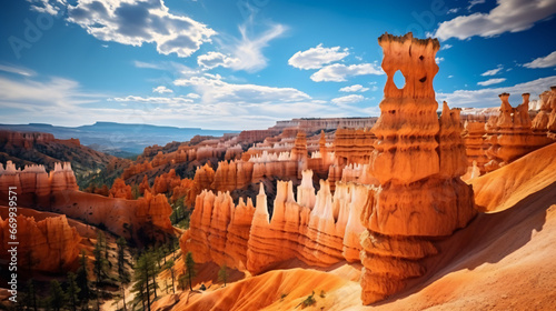 Bryce Canyon National Park hoodoos with the famous photo