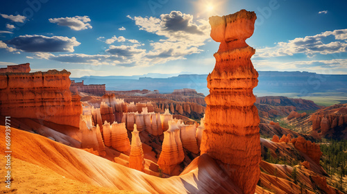 Bryce Canyon National Park hoodoos with the famous photo