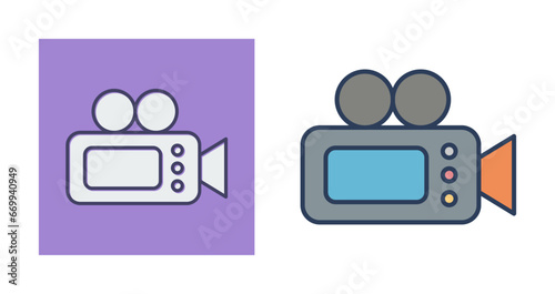 Video Camera Vector Icon