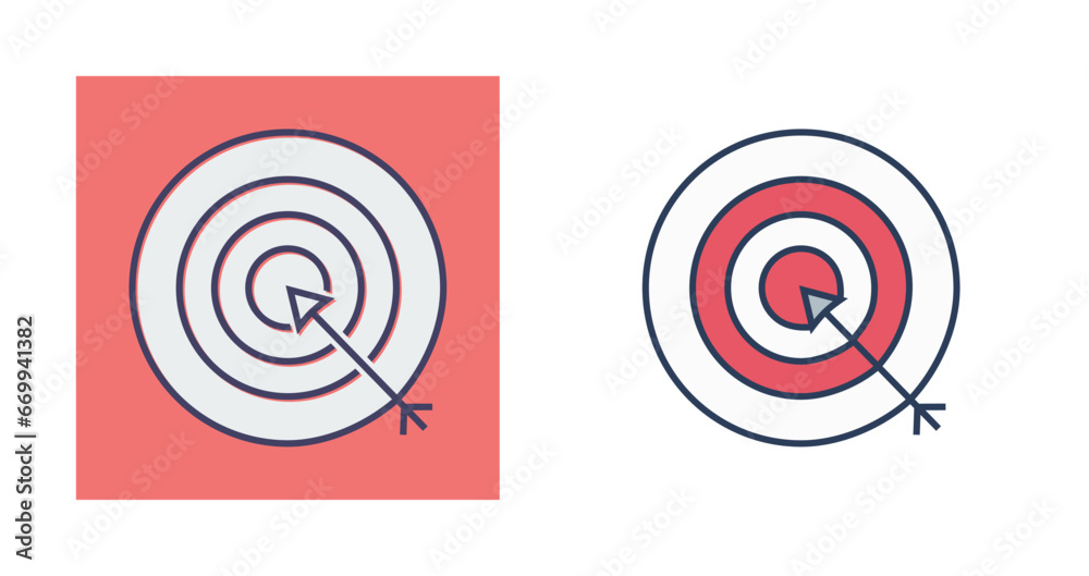 Darts Vector Icon Darts Vector Icon