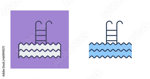 Swimming Vector Icon