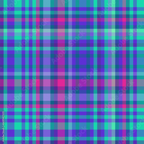 Textile vector texture of plaid pattern tartan with a seamless background fabric check.
