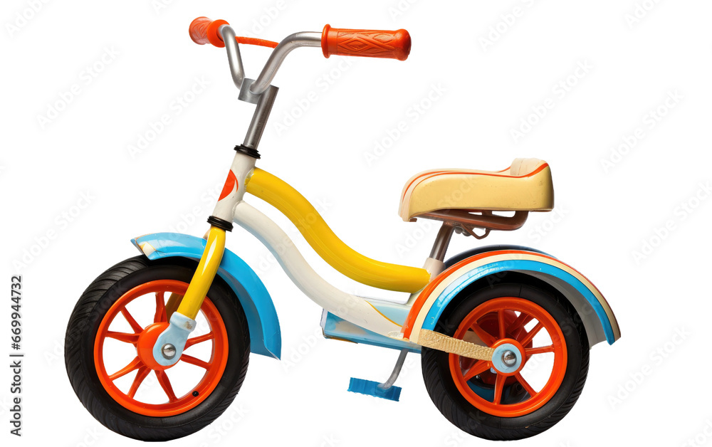 Parked Tricycle for Kids Transparent PNG