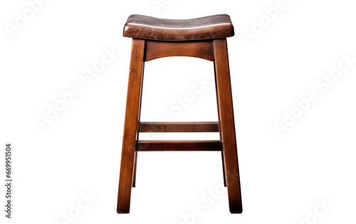 Rustic Saddle Seat Barstool Chair Transparent PNG