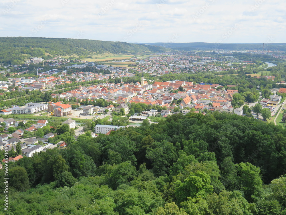 Blick auf Kelheim