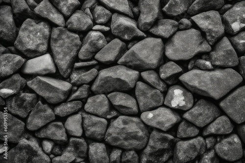 black white rock texture dark gray stone granite background for design rough cracked mountain surf