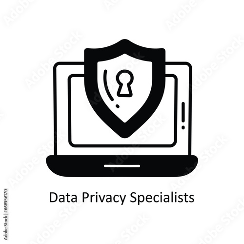 Free Download Data Privacy Specialists doodle Icon Design illustration. Networking Symbol on White background EPS 10 File - GFXLoad