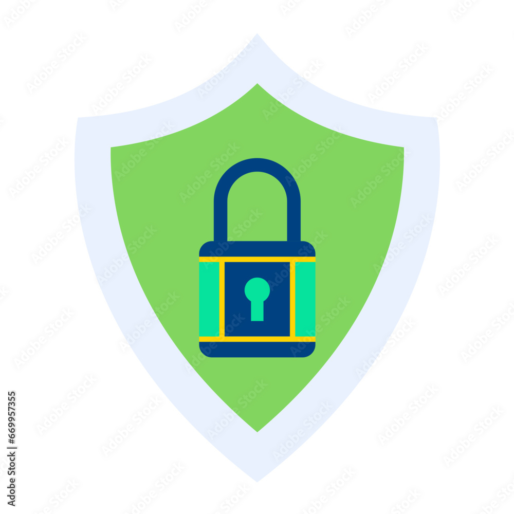 Vector Design Shield Icon Style Vector Design Shield Icon Style