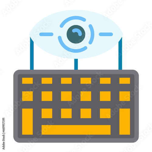 Vector Design Keylogger Icon Style