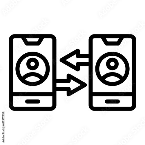 Peer To Peer Icon Design 
