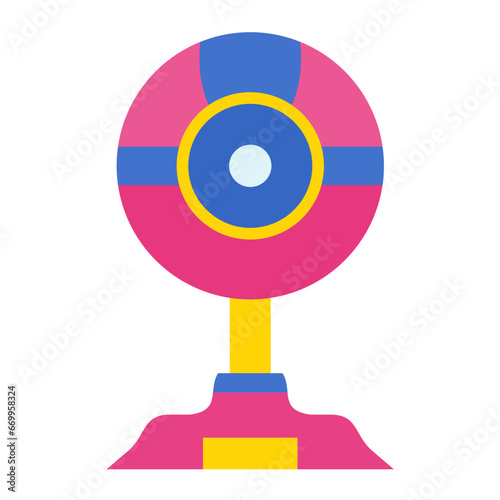 Vector Design Webcam Icon Style