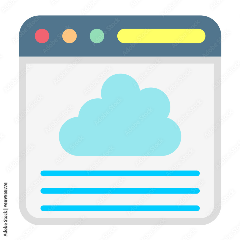 Vector Design Browser Icon Style Vector Design Browser Icon Style