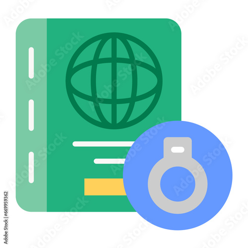 Vector Design Deported Icon Style