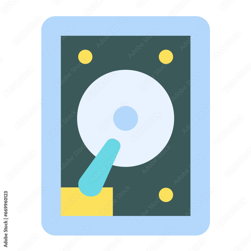 Vector Design Hard Drive Icon Style Vector Design Hard Drive Icon Style