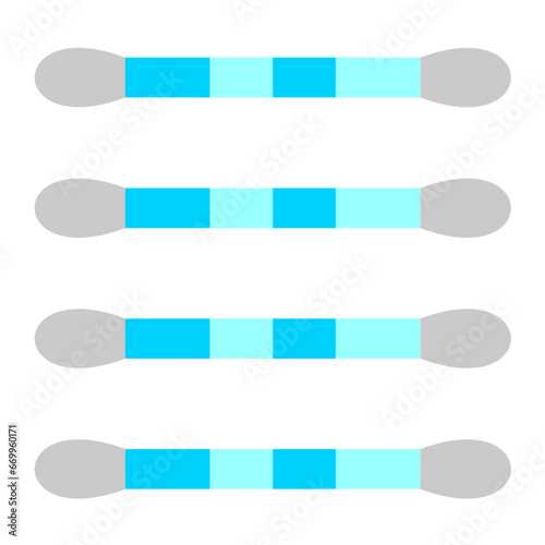 Vector Design Cotton Swabs Icon Style